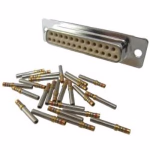 DSUB 15F CRIMP LC E TIN